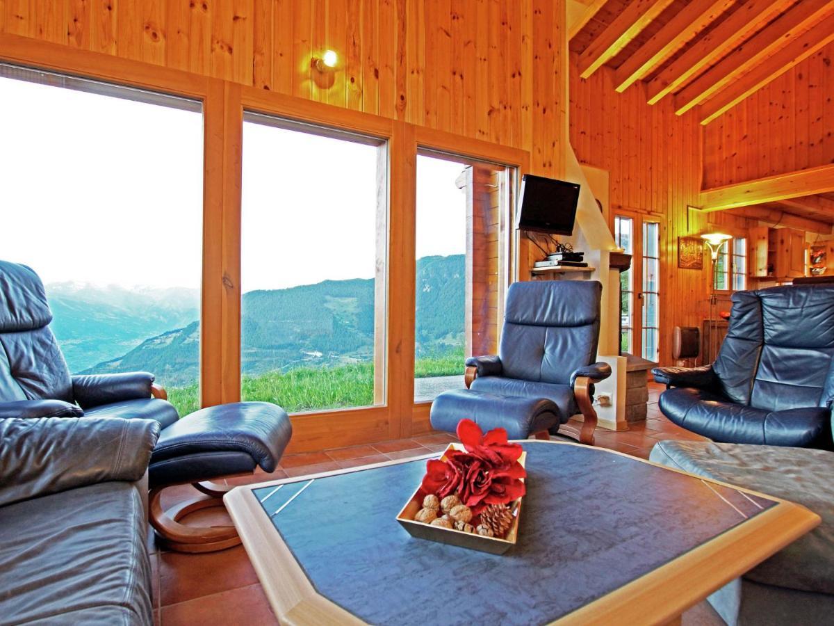 Chalet Alpina Offers Great Views Villa La Tzoumaz Exterior photo